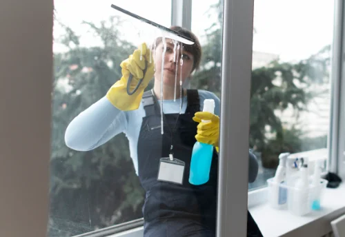 Nettoyage de vitres intérieures et extérieures à Yves